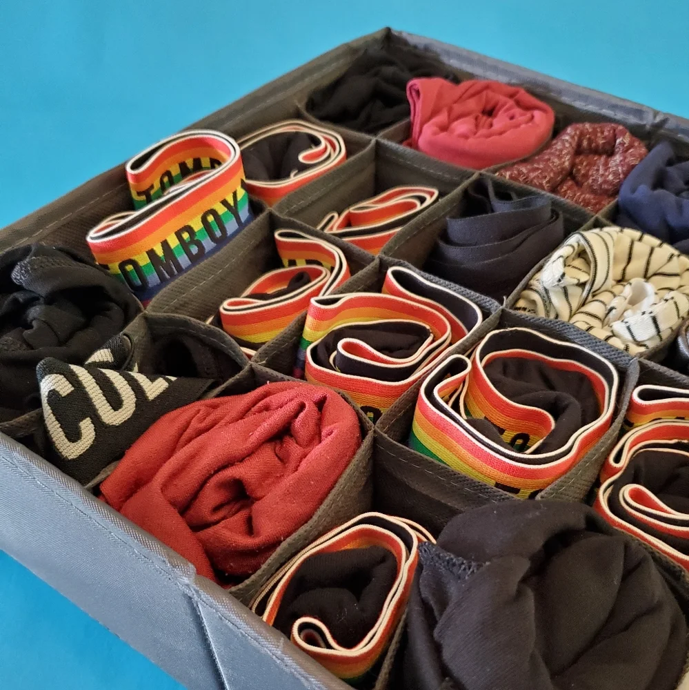 24-Compartment Drawer Organizer (Clothes Not Included)